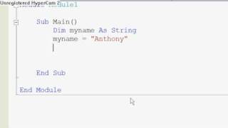 Visual Basic Tutorials P2 - Variables