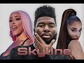 Khalid - Skyline (feat. Ariana Grande & Doja Cat) (MASHUP)