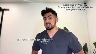 Epidural Blood Patch and Post-Procedure Headaches Explained. Wet Tap Explained