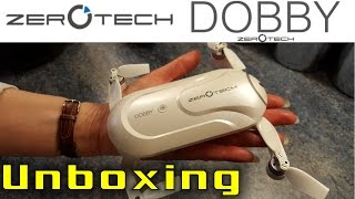 ZeroTech Dobby Drone Unboxing \u0026 First Flight