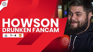 Howson's Drunk Fancam!! | Newcastle Utd 1-4 Manchester Utd