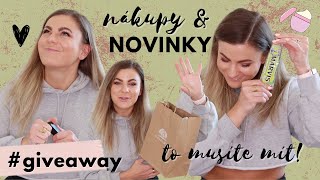 Budu už navždy hebká... || Novinky a kosmetické nákupy! 💸 #TOPOTŘEBUJU 🤷🏼‍♀️🥹 + GIVEAWAY ♥︎