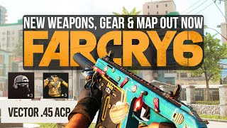 New Weapons, Gear & Map Out Now In Far Cry 6 (Far Cry 6 Vector, Ghost Recon Gear & More)