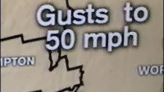 (1-11-20-1-12-20) Rare Cloud Irricidence And Brief Gusty Rain Squall (40 Mph Winds) (WIND ADVISORY)