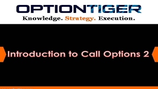 Introduction to Call Options 2 by Options Trading Expert Hari Swaminathan