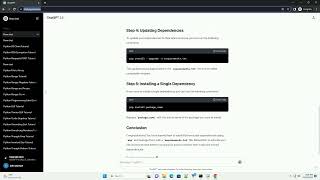 python script install dependencies