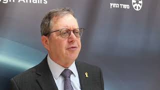 ELNET Interview - Amb. Daniel Meron. Deputy Director General for Europe at Israel MFA