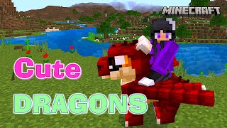 Dragon Pets: Taming CUTE DRAGONS in Minecraft