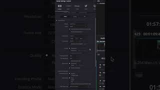 Best DaVinci resolve settings for Youtube Shorts \u0026 TikToks