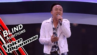 Nicholas Pasangma - Perfect (Ed Sheeran) | Blind Audition - The Voice Myanmar 2019