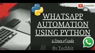 Automate WhatsApp with Python (Only 2 Lines of Code)
