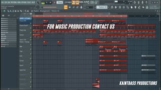 HOW TO MAKE JASS MANAK SONG IN FL STUDIO KAINT BASS PRODUCTIONS
