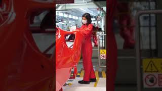 The finished product: the highest attention to detail is taken to ensure that every #Ferrari is...