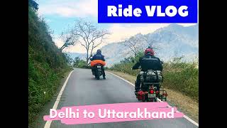 Ride vlog | Delhi to Uttarakhand (Lansdowne)