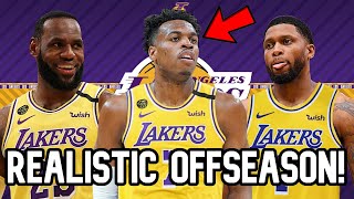 Los Angeles Lakers REALISTIC Offseason Scenario! Lakers Trades, Free Agency, NBA Draft, and More!