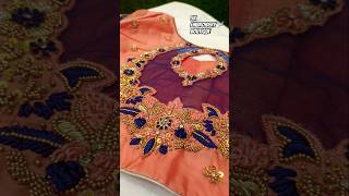 Best Aari Work Blouse Designs for Net Fabric