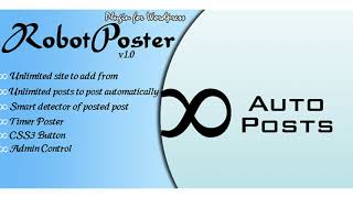 RobotPoster - WordPress plugin | Codecanyon Scripts and Snippets