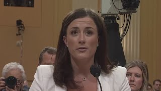 Former aide to White House Chief of Staff gives explosive testimony at Jan. 6th hearing