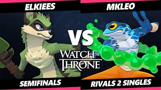 WTT 2023 Semifinals - elkiies (Maypul) Vs. MkLeo (Ranno) Rivals 2 - RoA2