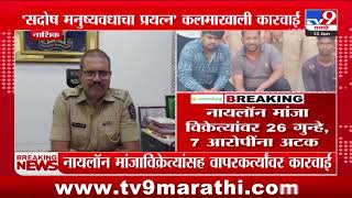 Nashik Breaking | नाशिकमध्ये नायलॉन मांजाविक्रेत्यांसह वापरकर्त्यांवर कारवाई