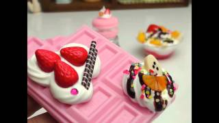 DIY - Mirror Sweets Decoration Tutorial - Sweets deco　鏡にデコレーション！スイーツ デコ