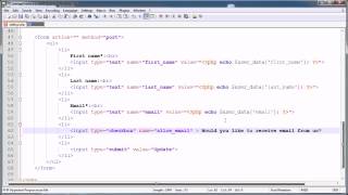 PHP Tutorials: Register & Login (Part 22): Mass Email Users (Part 1)