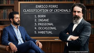 Classification of Criminals | Enrico Ferri