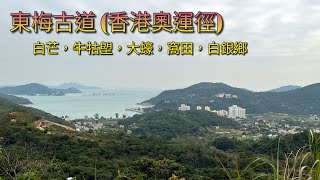 [2023.02.14] 輕輕鬆鬆走東梅古道 (香港奧運)，經白芒，牛牯塱，白銀鄉，銀礦洞，瀑布，至梅窩。