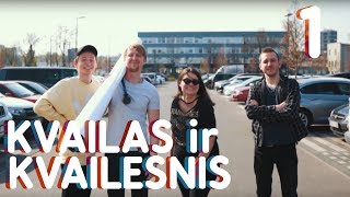 KVAILAS IR KVAILESNIS pirma serija | Lauritta, sTimoMedia, Talzunas, Vėjas | Pildyk ofisas