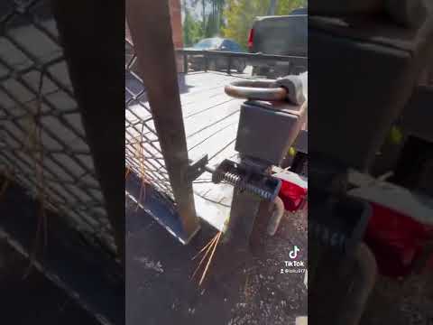 Trailer Gate Latch Repair Youtube