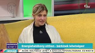 Energiahatékony otthon – bárkinek lehetséges! | Mozaik