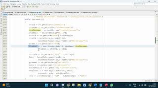 Netbeans Java application(GUI, OOP, DB):Part 5 b:Alternate method to code array class using SQL