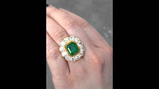 7ct emerald ring