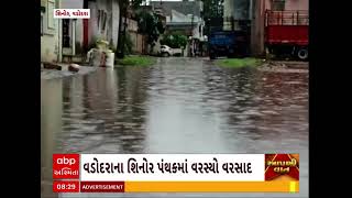 Vadodara Rain | વડોદરાના શિનોર પંથકમાં મેઘરાજાની પધરામણી, નીચાણવાળા વિસ્તારોમાં ભરાયા પાણી