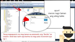 SQL SERVER (TSQL) - Insert Statement (Tagalog Tutorial)