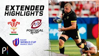 Wales v. Portugal | 2023 RUGBY WORLD CUP EXTENDED HIGHLIGHTS | 9/16/23 | NBC Sports