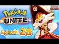 Pokemon Unite Nintendo Switch Gameplay Walkthrough Part 28 - Captain Style Cinderace!