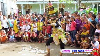 អូនៗសំដែងយក្សស្វាវត្តជំនីក/Yak monkey chumnit Pagoda