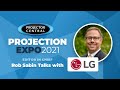 Projection Expo 2021 - LG Electronics Booth Overview