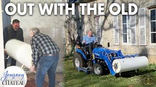 OUT WITH THE OLD! Progress in the Chateau Bathroom Renovation
