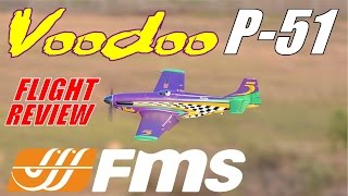 FMS / DIAMOND HOBBY Voodoo P-51 Flight Review By: RCINFORMER