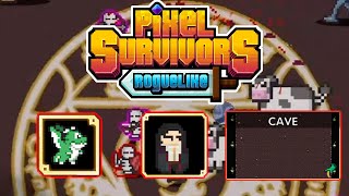 [픽셀 서바이벌] 공짜로 돈벌기 / 펫 / 동굴맵 / 뱀서류 신작(Pixel Survivors)