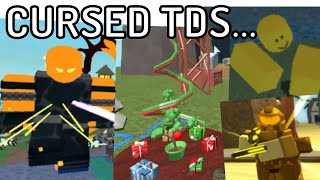 Lag in Tower Defense Simulator be like...(cursed idk) | TDS meme