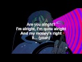 I don't really care if you cry lyrics in words