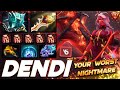 Dendi Queen Of Pain Epic Carry Mode - Dota 2 Pro Gameplay [Watch & Learn]