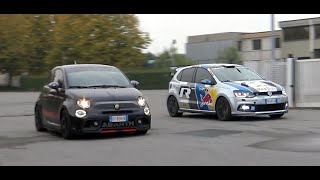 FIAT 500 ABARTH Vs VW POLO WRC REPLICA