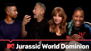 Jeff Goldblum, Bryce Dallas Howard and Jurassic World Dominion Cast Talk Bromances & New Dinosaurs