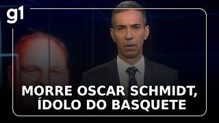 Globo News Flash: Oscar Schmidt, the greatest idol of Brazilian basketball, dies in São Paulo.