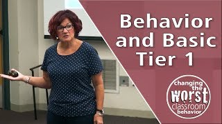 Behavior and Basic Tier 1