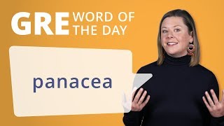 GRE Vocab Word of the Day: Panacea | Manhattan Prep